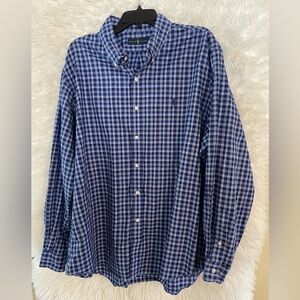 Ralph Lauren Men’s Long Sleeve Button Down Dress Shirt. Size XXL